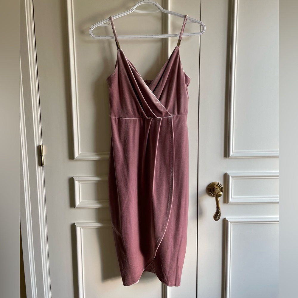 Guess Velvet Midi Dress